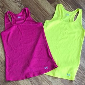 Under Armour heat gear tank tops